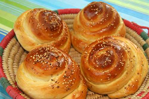 Petits pains marocains escargots