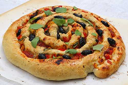 Pizza spirale - La cuisine de Jackie