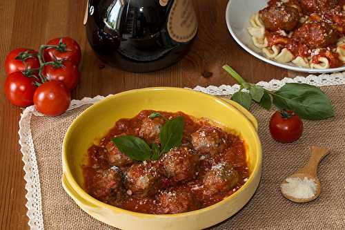 Polpette ou boulettes de viande à l'italienne