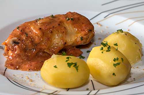 Poulet au vinaigre à la Lyonnaise