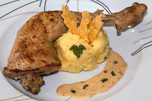 Poulet de Bresse au Comté