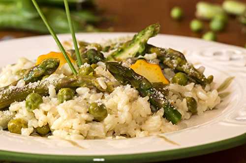 Risotto aux petits légumes