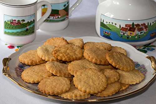 Sablés au citron et au miel