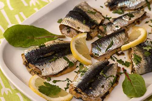 Sardines farcies à la chermoula