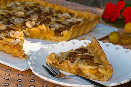 Tarte amandine aux mirabelles