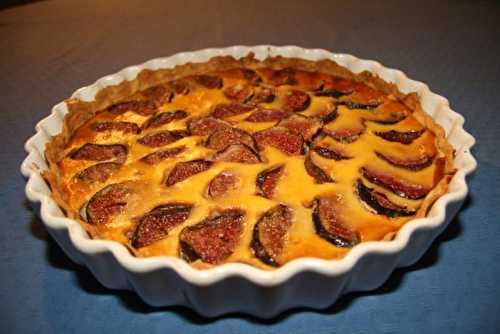 Tarte aux figues