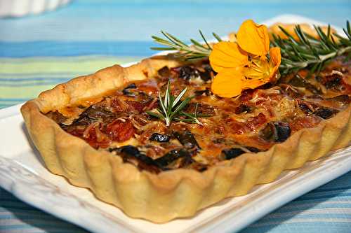 Tarte aux légumes du soleil