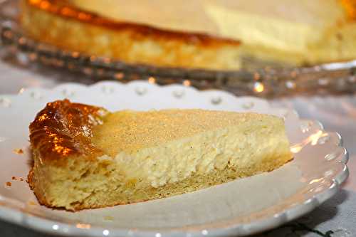 Tarte briochée à la crème brûlée