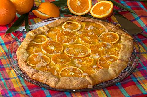 Tarte rustique aux oranges d'Altéa