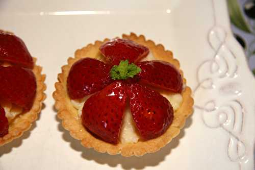 Tartelettes aux fraises