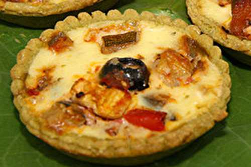 Tartelettes aux légumes