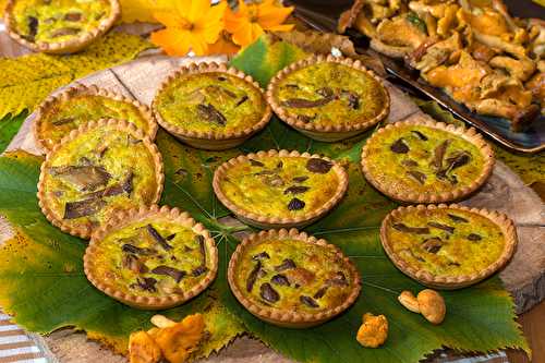 Tartelettes aux saveurs des sous-bois