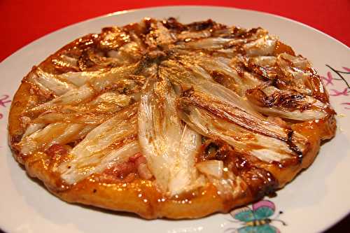 Tatin d'endives caramélisées