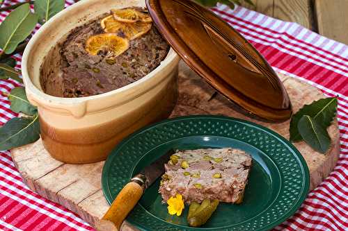 Terrine de canard à l'orange