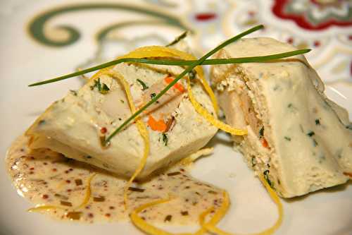 Terrine de poisson aux coquilles St-Jacques