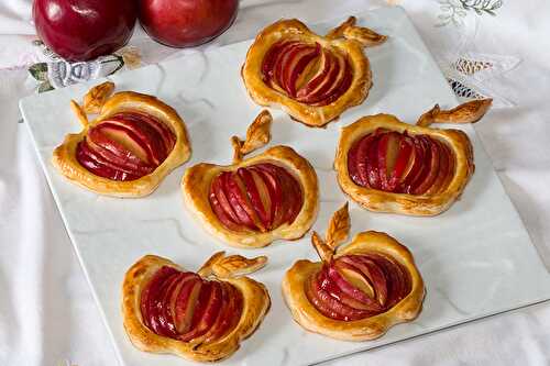 Tartelettes feuilletées aux pommes