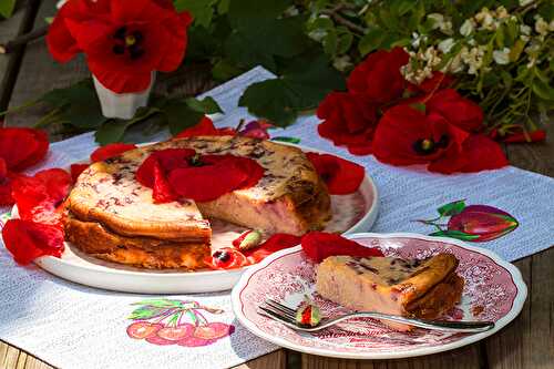 Coquelicake, le cheese cake aux coquelicots