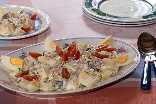 Salade de pommes de terre au hareng