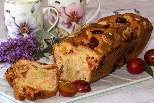 Cake aux prunes