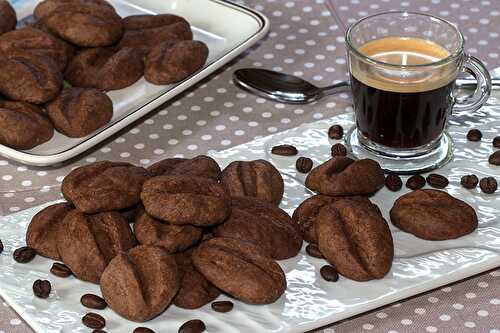 Biscuits grains de café