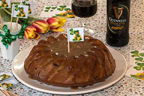 Irish Porter Cake et crème de Whisky