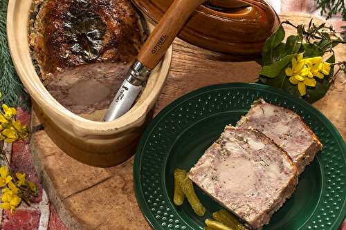 Terrines de poulet au boudin blanc