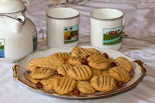 Biscuits sablés aux noisettes