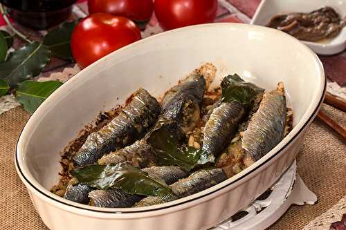 Sardines « a beccaficu » ou à la becquée