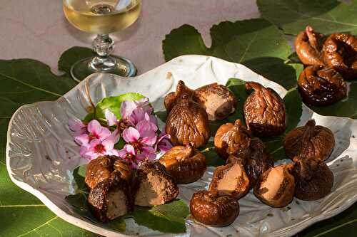 Figues fourrées au foie gras