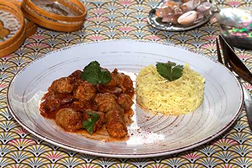 Rougail de saucisses réunionnais