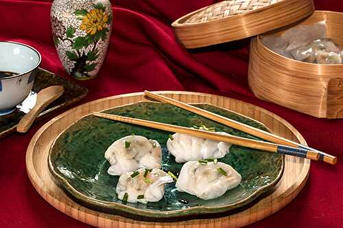 Dim sum, Har Gao aux crevettes à la vapeur