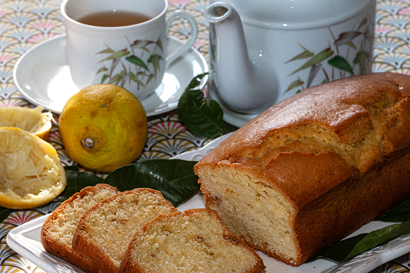 Cake au citron bergamote et huile d’olive