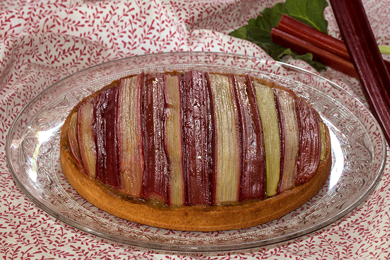 Tarte à la rhubarbe