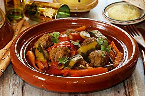 Tajine de boulettes d’agneau