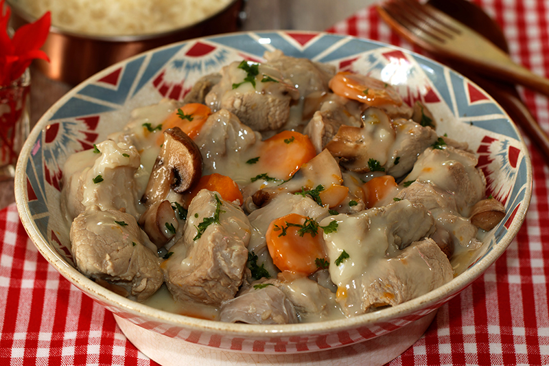 Blanquette de veau à l’ancienne