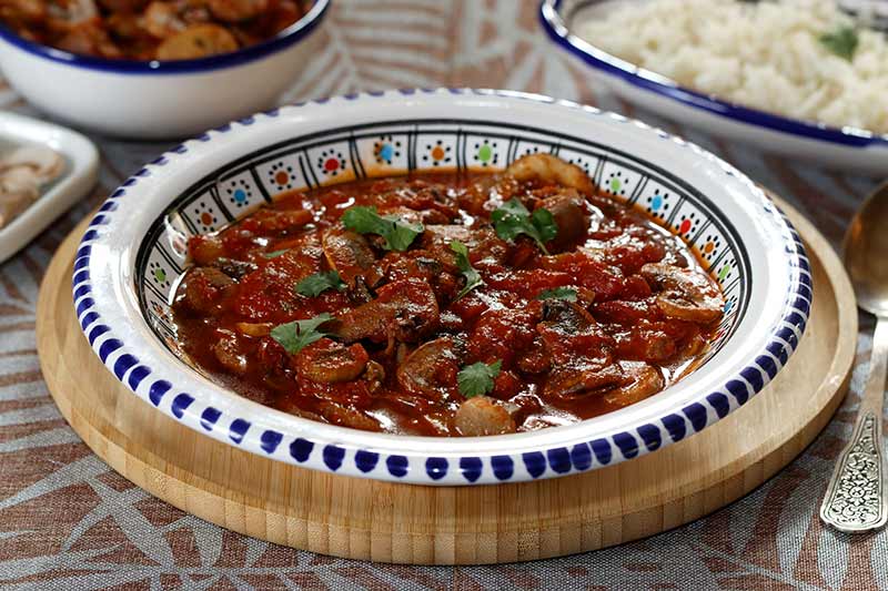 Rougaille de champignons