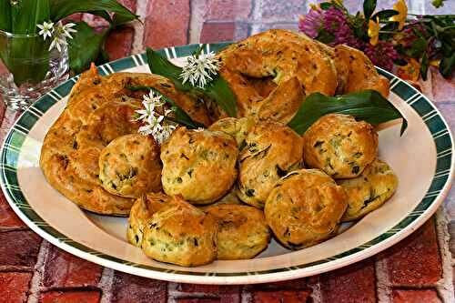 Gougères à l’ail des ours