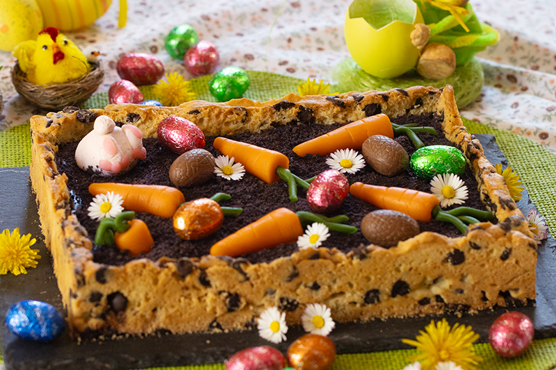 Gâteau potager de Pâques pour Cléa