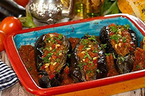 Aubergines farcies « Iman Bayildi »