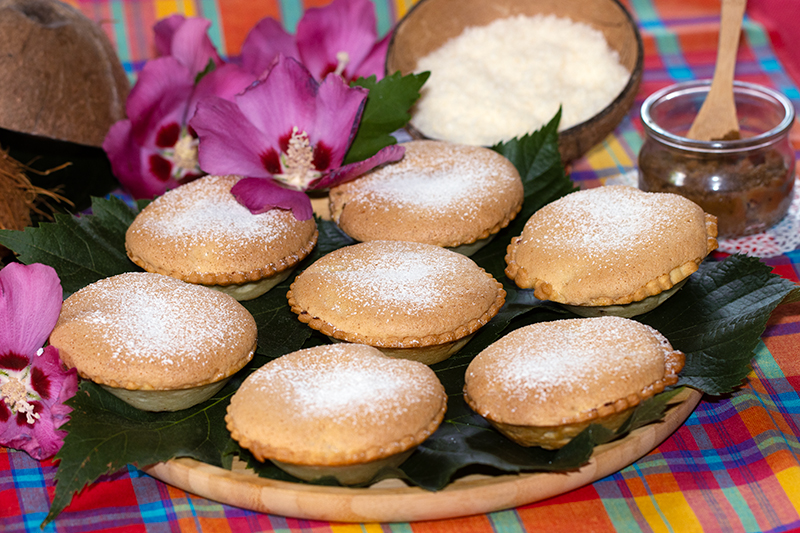 Tourments d’amour à la confiture de coco