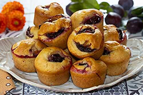 Muffins aux quetsches
