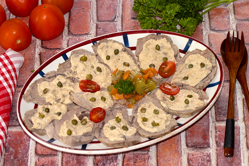 Vitello tonnato, veau au thon