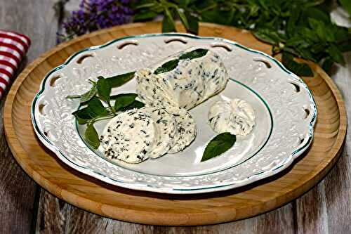 Beurre à la verveine du jardin