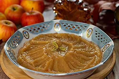 Compote de pommes à la cardamome et sirop d’érable