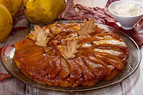 Tarte tatin aux coings