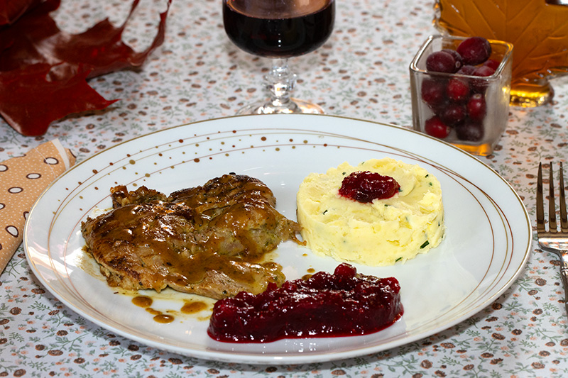 Araignées de porc à la moutarde et au sirop d’érable