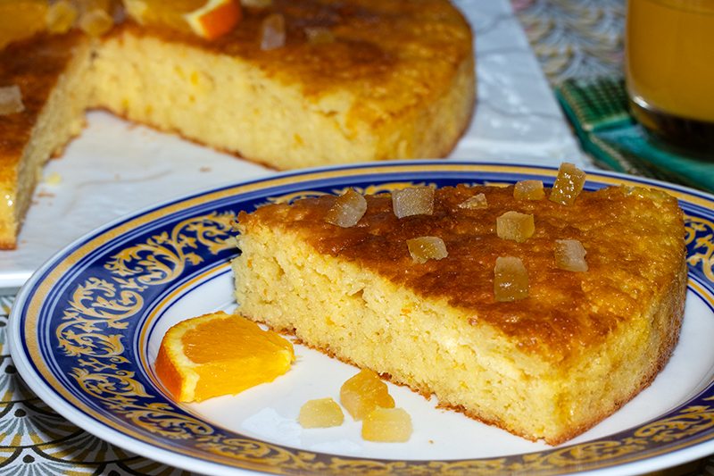 Gâteau moelleux à l’orange
