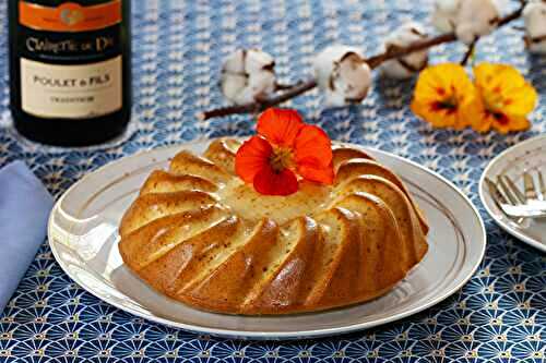 Gâteau moelleux à la Clairette de Die