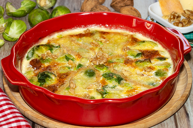 Choux de Bruxelles aux Maroilles