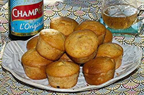Muffins aux pommes au Champomy
